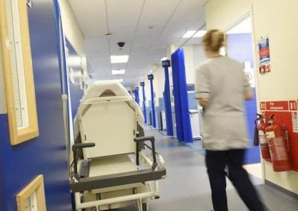 NHS Lothian 'bed-blocking' figures higher after error. Picture: JP