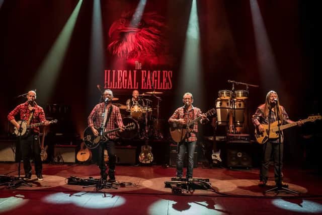 The Illegal Eagles will Take it to the Limit at the Playhouse