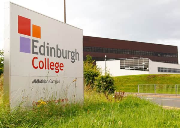 More cuts at Edinburgh College.