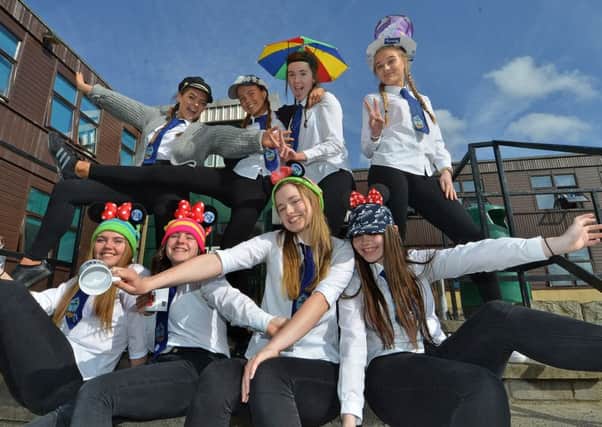 Firhill pupils take part in the 'wear a hat for Kira' event
