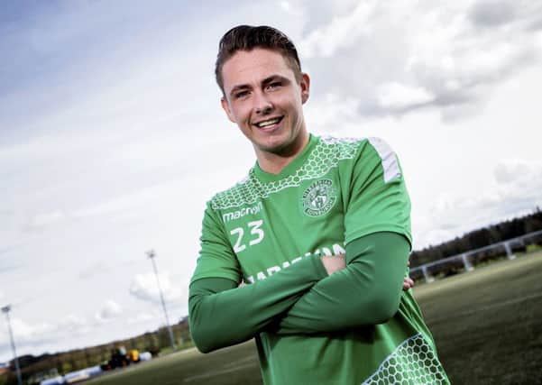 Scott Allan will likely return to the Hibs starting line-up for the visit of Kilmarnock. Picture: SNS Group