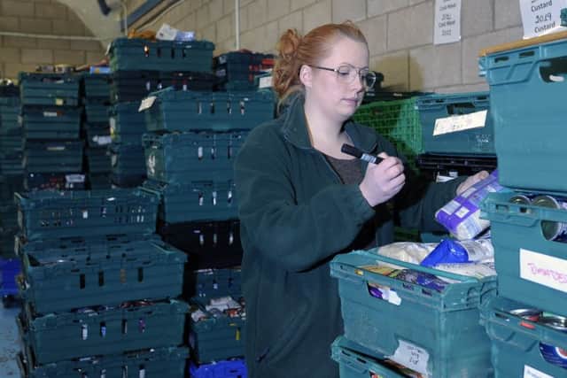 Food bank usage is at a record high