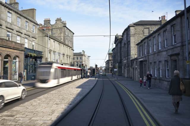 Leithers are divided over the issue of the proposed tram extension.