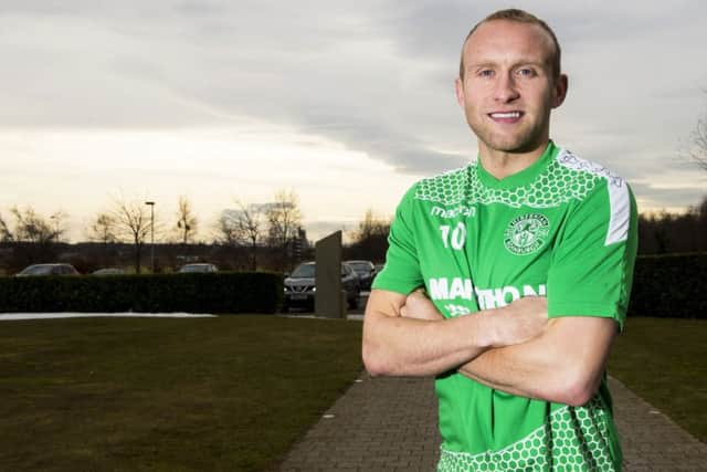 Dylan McGeouch picked up the main prize at Hibs' Player of the Year ceremony last night. Picture: SNS Group