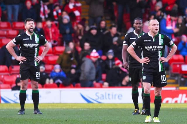 Hibs lost 4-1 on their last visit to Pittodrie in December
