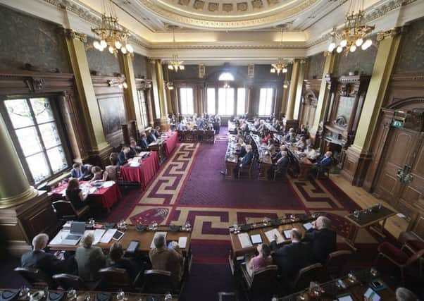 The seating for full council meetings has been changed after two departures from the SNP group