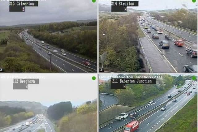 There are a number of delays on the City Bypass