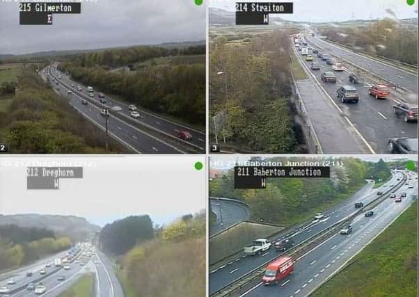 There are a number of delays on the City Bypass