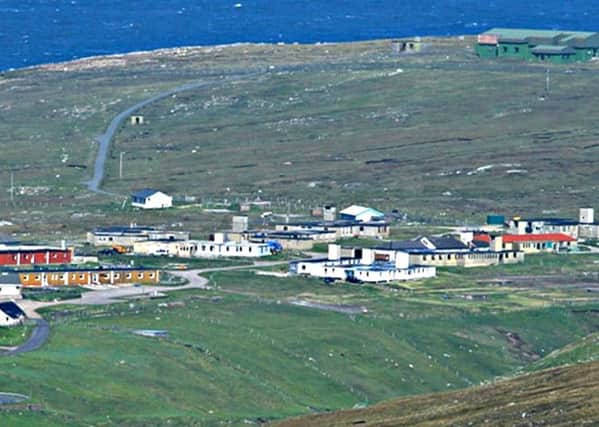 Gallan Head in the north west of Lewis with the former RAF listening station pictured top right and the community of Aird Uig to the left. PIC: Gallan Head Community Trust.