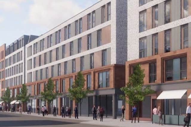 Artists impressions of the proposed development of Leith Walk.