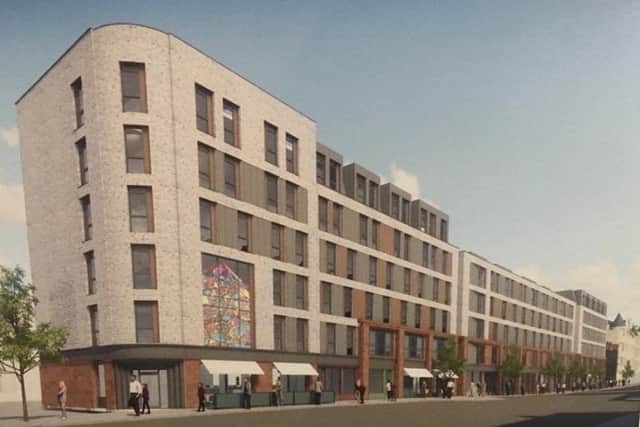 The block currently houses Leith Depot and Punjabi Junction.