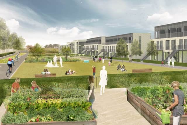 The proposal includes the provision of more than 160 'affordable' homes