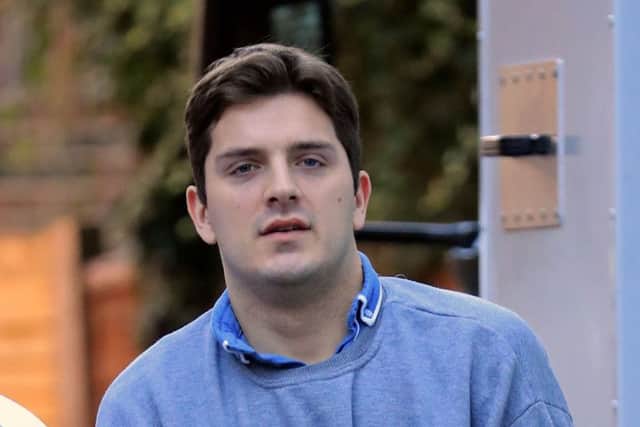 Daryll Rowe who pled guilty today in Edinburgh High Court.