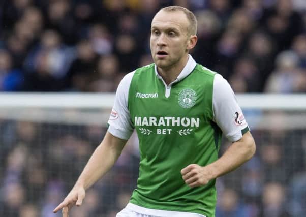 Dylan McGeouch has been named among the subs for Hibs this afternoon. Picture: SNS Group