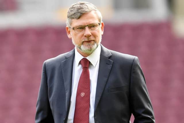 Craig Levein could have a selection headache for Hearts' clash with Hibs. Pic: SNS