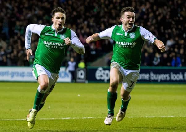 Hibs can still secure that coveted second spot - but much depends on the Aberdeen-Rangers scoreline. Picture: SNS Group