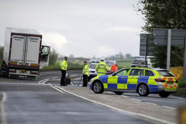Police Scotland; Scottish Fire and Rescue; Scottish Ambulance and Air Ambulance rushed to the scene. Picture: Michael Gillen/JP