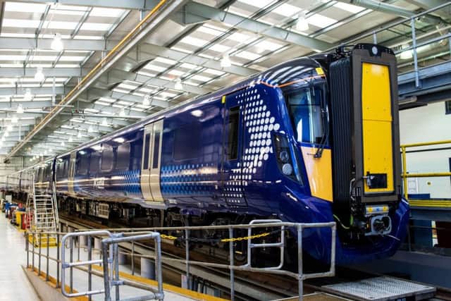 The new fleet of Hitachi electric trains need new windscreens fitted and software problems solved