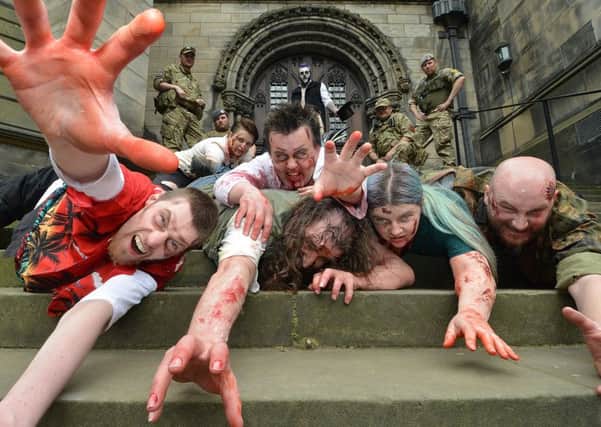Zombies in Edinburgh's Old Town