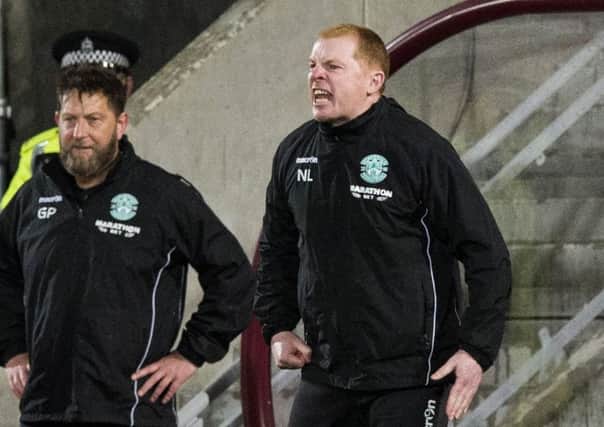 Neil Lennon was irate during and after Wednesday's derby loss