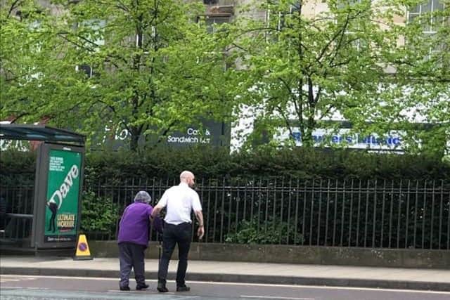 The Lothian Buses driver was praised online for his Good Samaritan act. Picture: Susan Russell