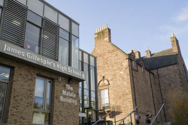 James Gillespies High School in Edinburgh. Picture: TSPL