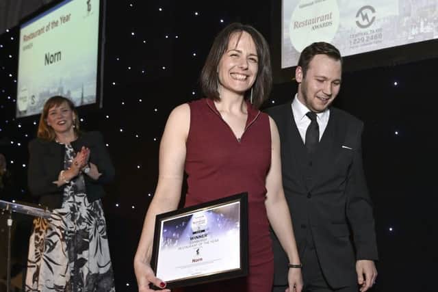 Edinburgh Restaurant Awards 2018. Restaurant of the Year, Norn