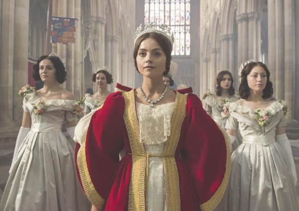Royal watcher: Helen Martin loves TV series like Victoria and anything involving kings and queens (Picture: ITV)