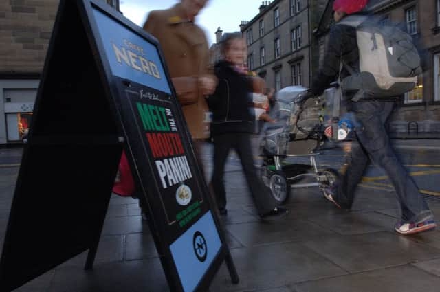 Edinburgh is set o ban on-street advertising boards