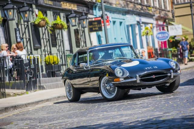 A Jaguar will join other classic cars for the event on the picturesque William Street.