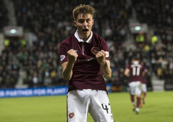 Harry Cochrane has been the most prominent teenager this season at Tynecastle. Picture: SNS/Paul Devlin