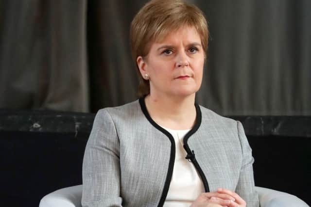 Nicola Sturgeon said the release of the Growth Commission paper would 'set the agenda for the independence debate'. Picture: PA
