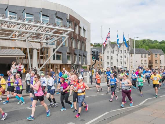 The Edinburgh Marathon Festival is set to bring disruption to city roads (Photo: Ian Georgeson)