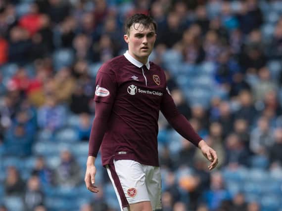 Injury has forced Hearts defender John Souttar out of the Scotland squad
