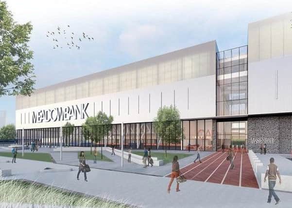 A proposal for the new Meadowbank complex.