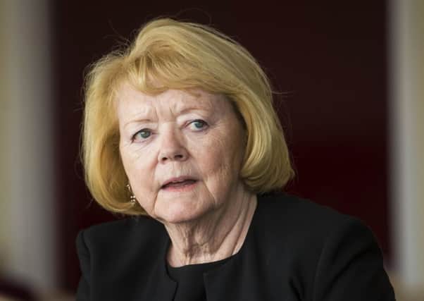 Hearts owner Ann Budge is striving for progress on and off the pitch. Pic: SNS