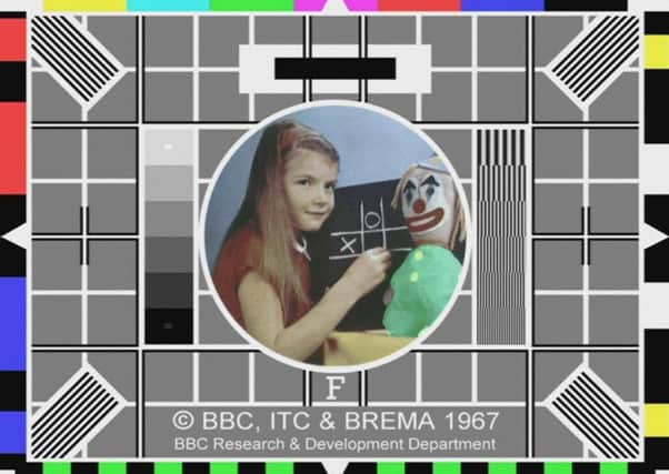 This rather odd image was once broadcast on TV for hours on end (Picture: BBC/PA)