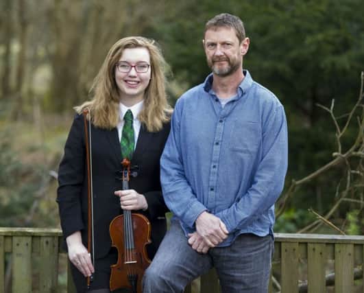 Dave Gornall and his daughter Abby have fought for music tuition to still be offered despite council cuts