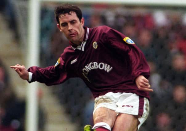 David Weir in action for Hearts. Picture: SNS