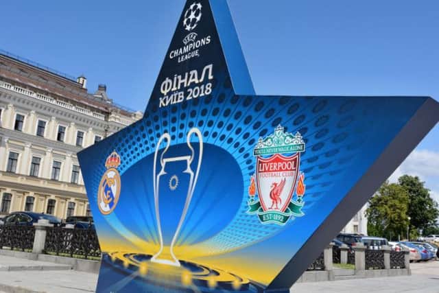 The Champions League final takes place this Saturday