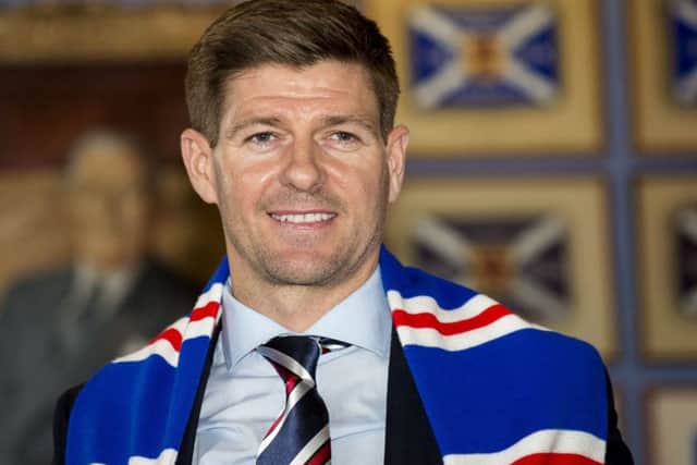 Steven Gerrard was a shock choice as Rangers manager