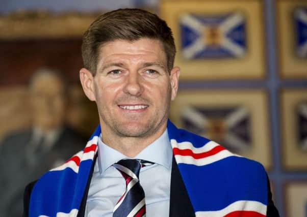 Steven Gerrard was a shock choice as Rangers manager