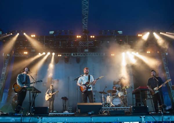 Frightened Rabbit on stage in 2016. Picture: John Devlin