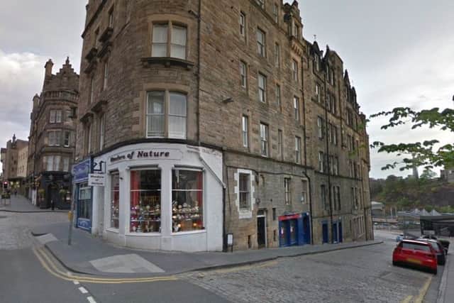 The incident happened at the top end of Cranston Street off Edinburgh's Royal Mile. Picture: Google Street View