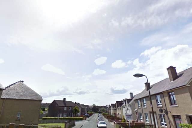 The incident took place on Riddochill Road.