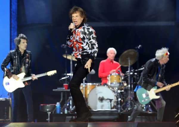 The Rolling Stones will rock Murrayfield to its foundations on June 9. Picture: Getty