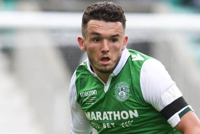 McGinn insists he is very happy at Hibs