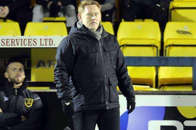 David Hopkin guided Livingston to Premiership promotion via the play-offs this season. Pic: Michael Gillen