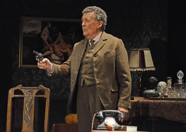 Robert Powell as Sherlock Holmes in The Final Curtain. Picture: Nobby Clark
