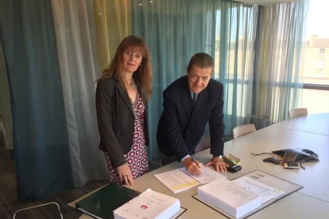 Broomhouse community welcome a new hub
Bridie Ashrowan and Tom Watson
Chief Executive
The Broomhouse Centre & Enterprises
Broomhouse Crescent
Edinburgh.
